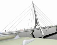 Проект моста через Волгу.